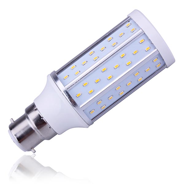 B22 10W Warm White/White 120 SMD 3014 85-265V LED Corn Light Bulb