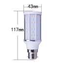 B22 10W Warm White/White 120 SMD 3014 85-265V LED Corn Light Bulb