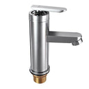 Chrome Brass Waterfall Single Handle Bathroom Basin Sink Mixer Tap