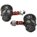Motorcycle Skeleton Head Skull Turn Signal Light Indicator 12V 0.5W
