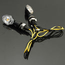 2x Universal Motorcycle LED Turn Signals Indicator Light E-mark 12V