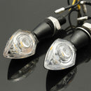 2x Universal Motorcycle LED Turn Signals Indicator Light E-mark 12V