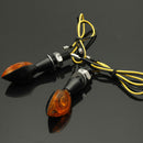 2x Universal Motorcycle LED Turn Indicator Light E-mark 12V
