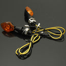 2x Universal Motorcycle LED Turn Indicator Light E-mark 12V
