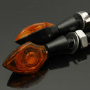 2x Universal Motorcycle LED Turn Indicator Light E-mark 12V