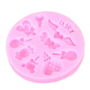 Silicone Chocolate Cake Decorating Mold Candy Lollipop Mold