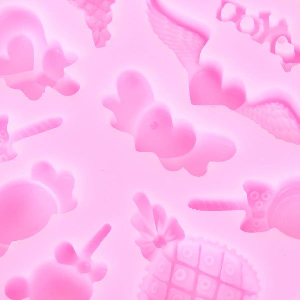 Silicone Chocolate Cake Decorating Mold Candy Lollipop Mold