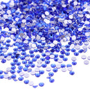 1440Pcs Deep Blue Crystal Rhinestones Nail Art Tips Decoration
