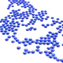 1440Pcs Deep Blue Crystal Rhinestones Nail Art Tips Decoration