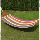 200*80cm Canvas Single Hammock Tourism Camping Leisure Fabric