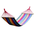 200*80cm Canvas Single Hammock Tourism Camping Leisure Fabric