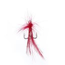 ZANLURE 10pcs/lot Treble Feather Fishing Baits Hooks Crank Lure Accessories