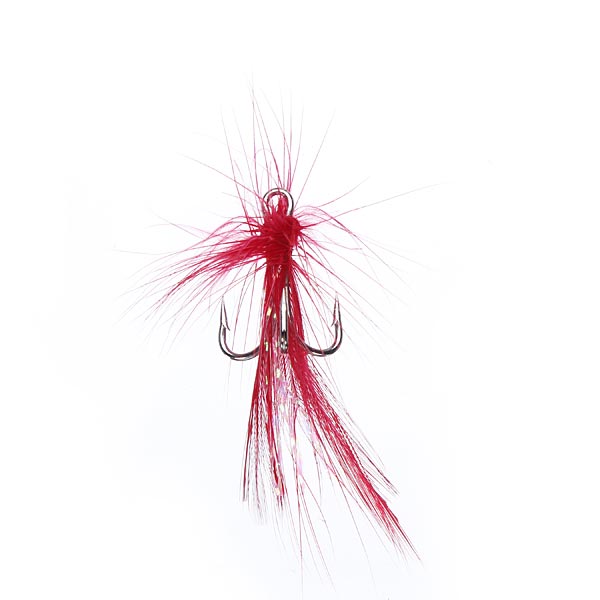 ZANLURE 10pcs/lot Treble Feather Fishing Baits Hooks Crank Lure Accessories