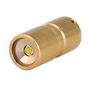 DQG Fairy Brass XP-G2 R5 10180 Mini LED Flashlight With Tritium Vials