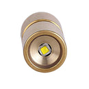 DQG Fairy Brass XP-G2 R5 10180 Mini LED Flashlight With Tritium Vials