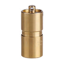 DQG Fairy Brass XP-G2 R5 10180 Mini LED Flashlight With Tritium Vials