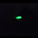 DQG Fairy Brass XP-G2 R5 10180 Mini LED Flashlight With Tritium Vials