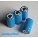 DQG Fairy Brass XP-G2 R5 10180 Mini LED Flashlight With Tritium Vials