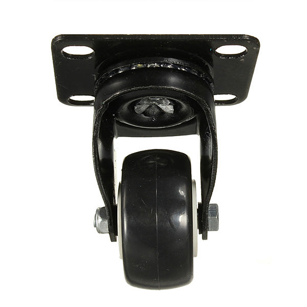 4PCS Heavy Duty PU Swivel Castor Wheels Trolley Furniture Caster