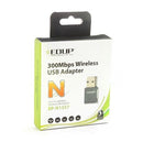 EDUP EP-N1557 802.11n/g/b 300Mbps Mini USB Wireless Wifi Network Adapter Networking Card