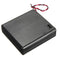 4 X AA Battery Holder Case Enclosed Box OFF/ON Switch With Wires