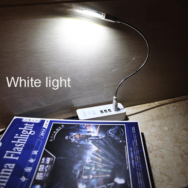 Mini USB LED Computer Lamp USB Light Mobile Power Flashlight lamp With Tube