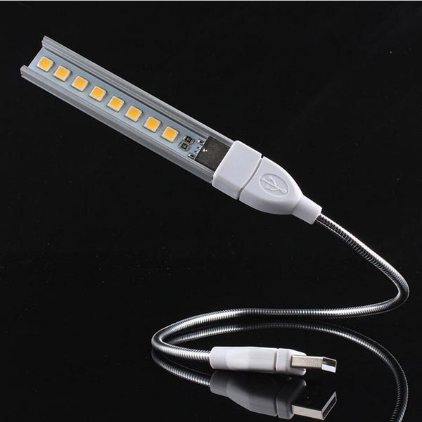 Mini USB LED Computer Lamp USB Light Mobile Power Flashlight lamp With Tube