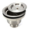 Stainless Steel Kitchen Water Sink Strainer Plug Drain Basket