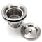 Stainless Steel Kitchen Water Sink Strainer Plug Drain Basket