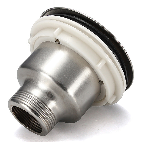 Stainless Steel Kitchen Water Sink Strainer Plug Drain Basket