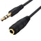 Earphone In Line Volume Control Cable Audio Stereo Extension Adapter