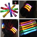 Sports Cycling LED Safety Arm Band Flash Wrist Straps