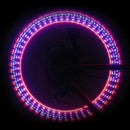32 Pattern Bicycle Double Light Valve LED Wheels Shaped Lamp