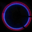 32 Pattern Bicycle Double Light Valve LED Wheels Shaped Lamp