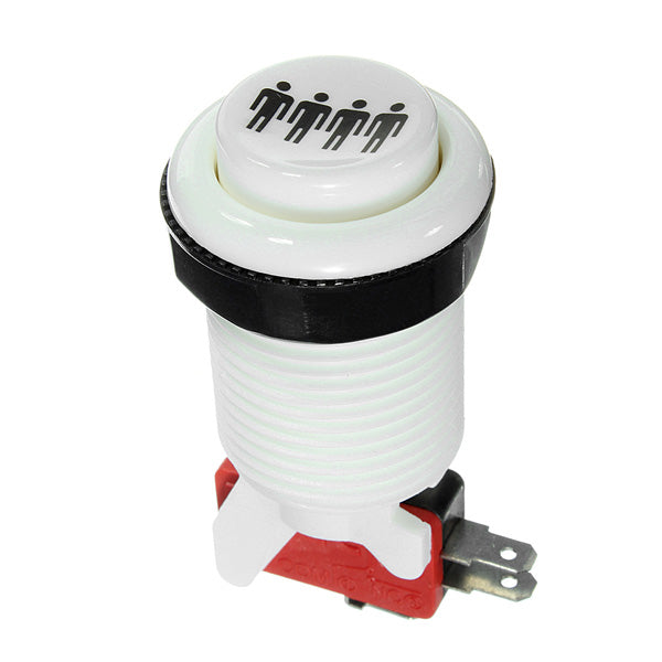 5V Arcade Push Button Durable Long Switch Multicolor
