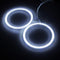 100mm Car 54 LED SMD Light Angel Eye Halo Ring Lamp Bulb For BMW