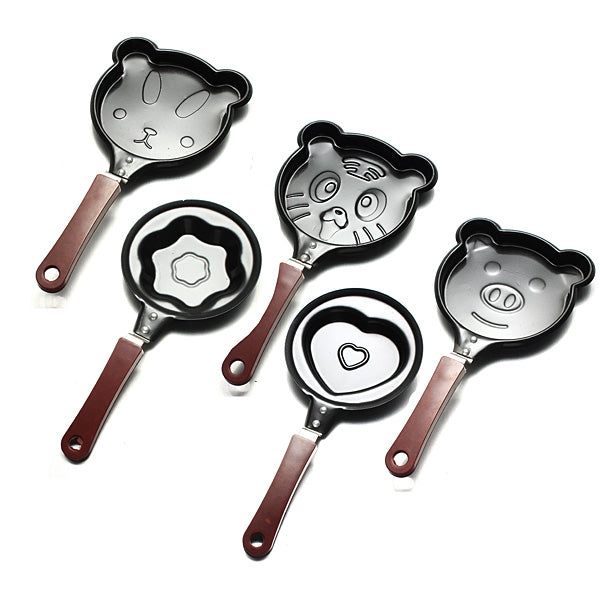 Mini Non Stick Cartoon Omelette Fry Pan Egg Frying Pan