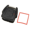 Two Buttons Remote Key Shell Case for Vauxhall Opel Astra Black