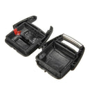 Two Buttons Remote Key Shell Case for Vauxhall Opel Astra Black