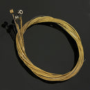Set of 6 Steel Strings for Acoustic Guitar 150XL 1M