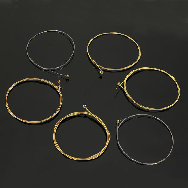 95cm Guitar Steel Bronze Strings Acoustic 60XL 0.010