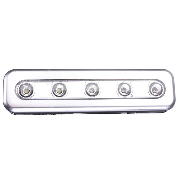Tap Lights 5-LED Self Stick Under Cabinet Push Night Light