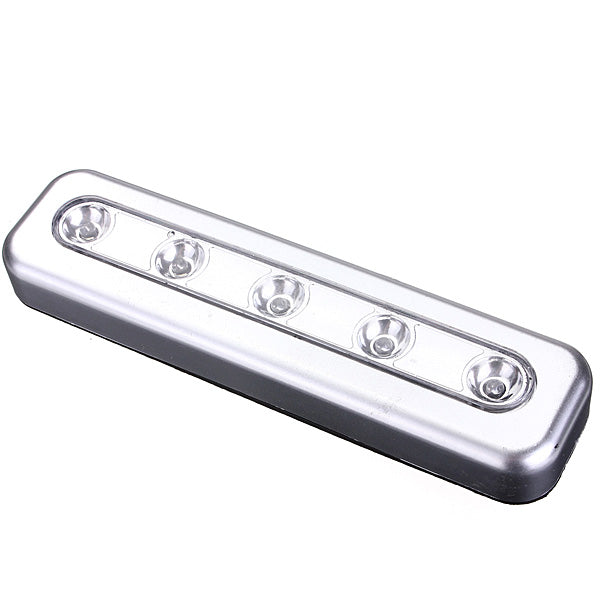 Tap Lights 5-LED Self Stick Under Cabinet Push Night Light