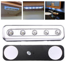 Tap Lights 5-LED Self Stick Under Cabinet Push Night Light