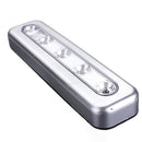Tap Lights 5-LED Self Stick Under Cabinet Push Night Light