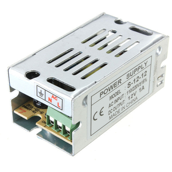 Switching Power Supply AC85-265V To 12V 1A 12W For LED Strip Light