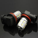 H11 6000K 5630 Chip LED Daytime Running Light Bulbs White