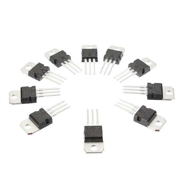 10pcs TIP120 NPN TO-220 Darlington Transistors Field Effect Transistor