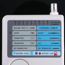 Remote RJ11 RJ45 USB BNC LAN Network Phone Cable Tester Meter