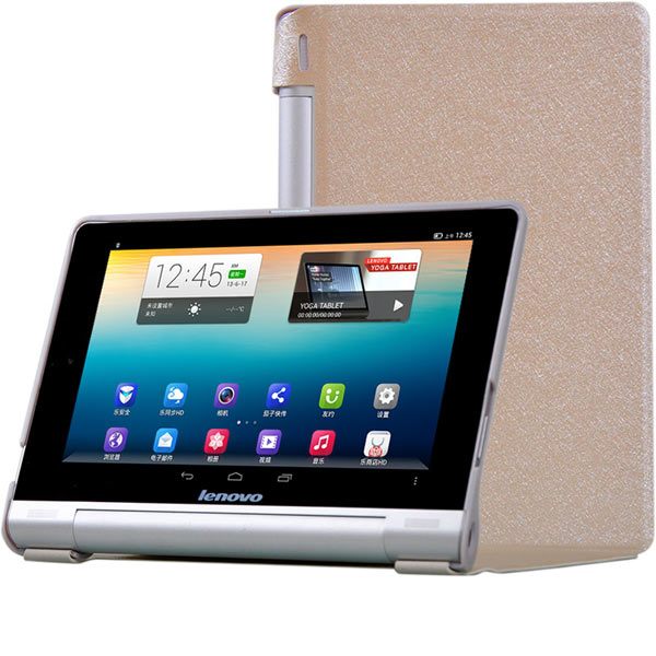 Folding Stand PU Leather Case Cover For Lenovo B6000 Tablet